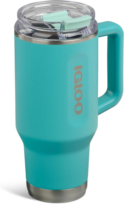 Igloo 20 oz Stainless Steel Tumbler | Sport Sipper Bottle | Thrift Pink