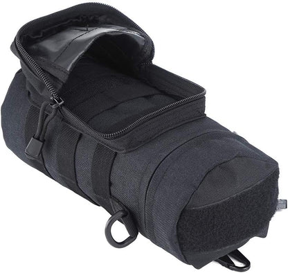Molle Water Bottle Holder, Tactical Water Bottle Pouches for Backpack with D-Ring Hook