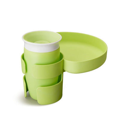 Munchkin® Carseat Tray - Toddler Travel & Road Trip Accessory for Mess-Free Snacking in The Car, Grey
