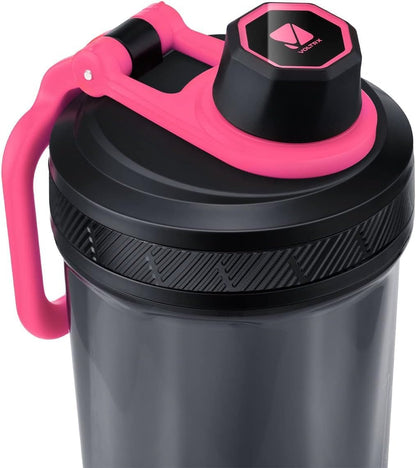 VOLTRX Electric Protein Shaker Bottle - USB Rechargeable Mixer Cup for Shakes and Meal Replacements, BPA-Free Tritan, 20oz