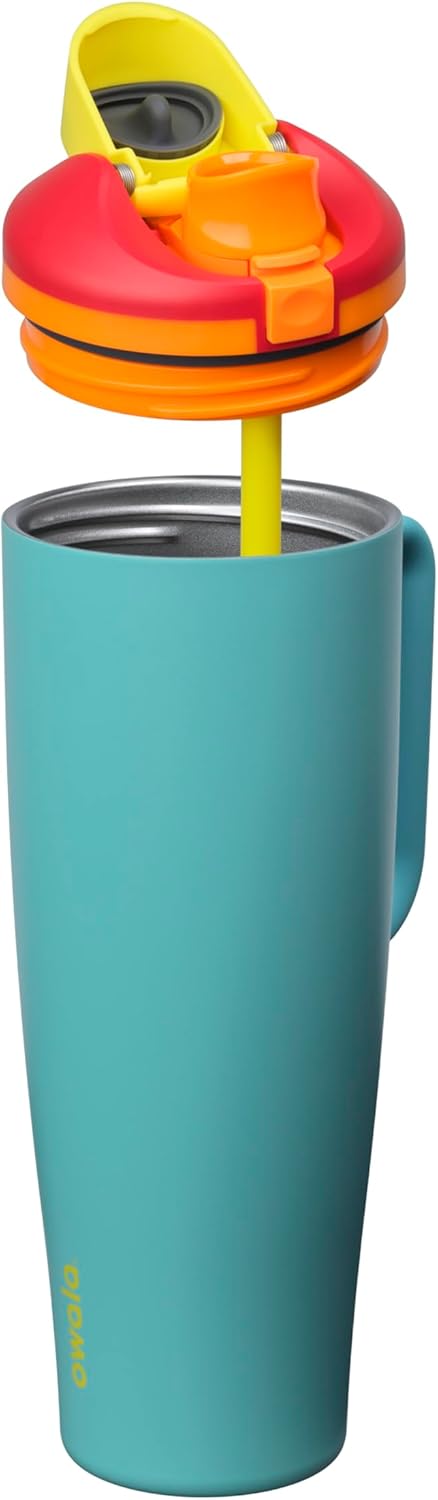 Owala FreeSip Tumbler - Stainless Steel - 40-oz. - Tan (Lightly Toasted)