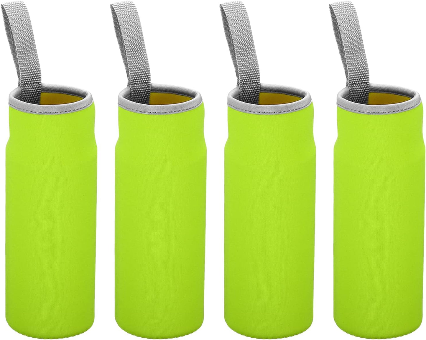 PATIKIL Water Bottle Sleeves, Neoprene Insulated Bottle Bag Holder Carrier Pouch with Finger Strap