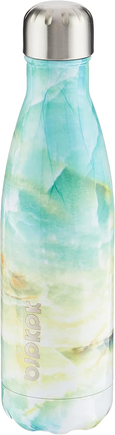 BJPKPK Insulated Water Bottle 12oz Small Stainless Steel Water Bottles Reusable Metal Thermal Keep Cold and Hot,Dreamy Purple - Colors B