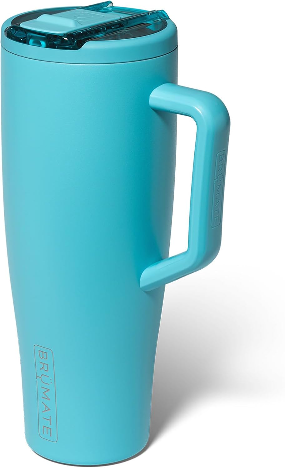 BrüMate Era Flip 30oz Tumbler with 100% Leakproof Covered Straw Lid | Hygienic Covered Straw | Insulated Stainless Steel Water Bottle with Handle | Cup Holder Friendly | BPA-Free (Sage)