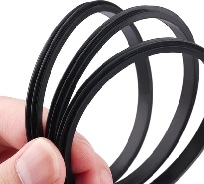 Gasket Replacement Compatible with Yeti 30 Oz Tumbler Lid, O Ring Rubber Seal For Yeti 14 OZ Mug Lid-4 Pack Replacement Silicone Seal Parts