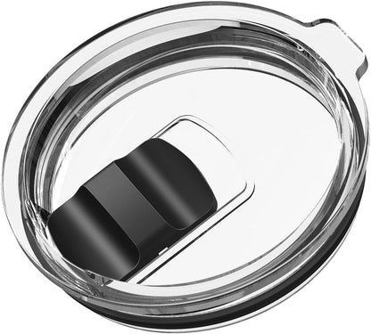 20 oz Tumbler Lid, 2 Pack Magnetic Slider Replacement Lids for YETI 20 oz Tumbler, 10oz Lowball, 10/24oz Mug, Travel Spill Proof Coffee Cup Cover, BPA Free