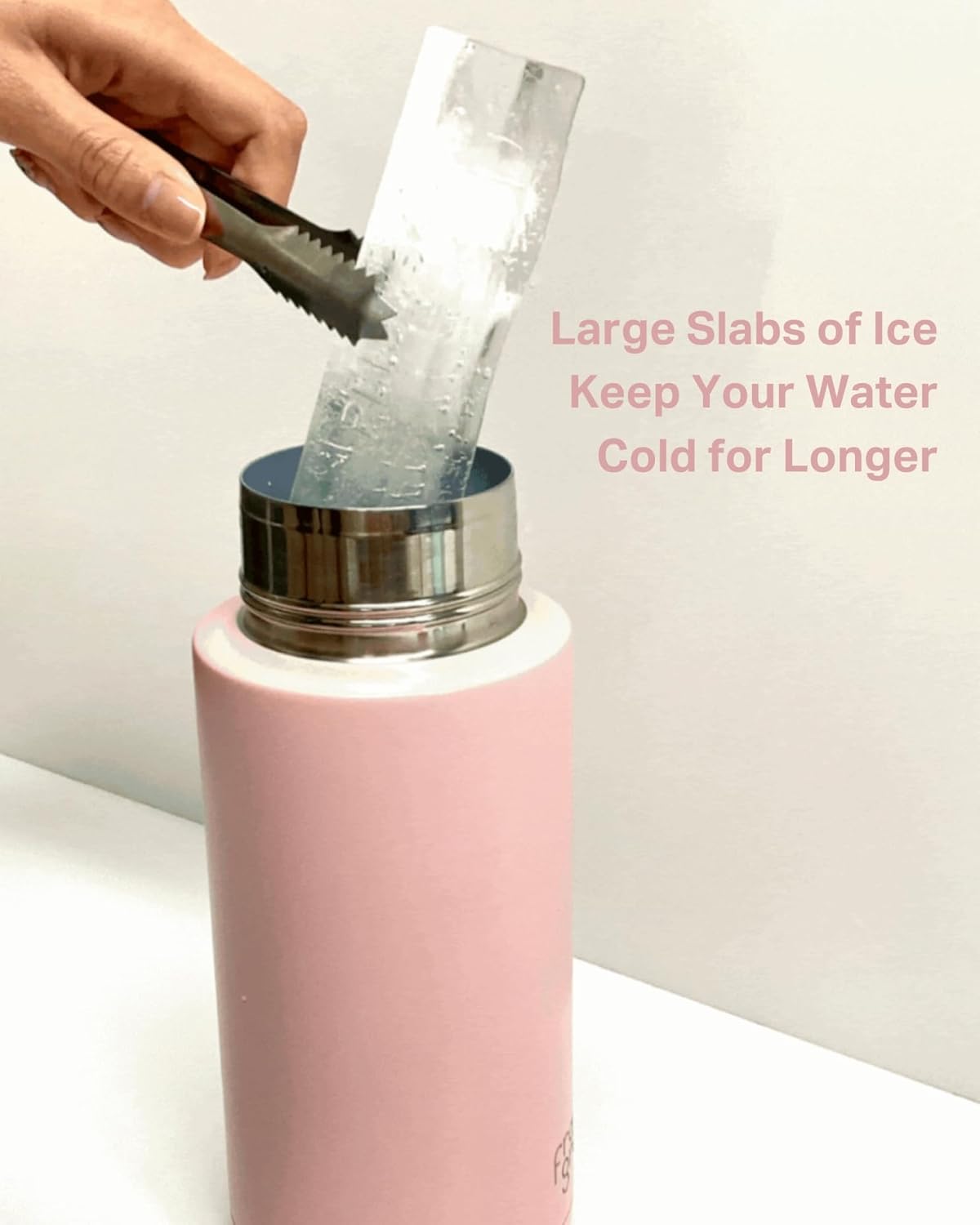 DRINKSPLINKS Water Bottle Ice Cube Tray. Keep Water in Drink Bottles Cold for Longer With This Large Tumbler Ice Cube Mold.