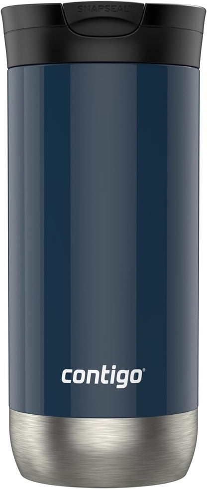 Contigo HuronTravel Mug Screw Cap Stainless Steel Drinking Cup