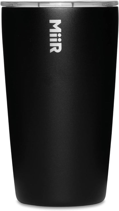 MiiR Tumbler, 12oz Insulated Stainless Steel with Press Fit Slide Lid – Splash Proof Design, Holds Hot & Cold Beverages, Stylish & Functional Cup Holder Compatible