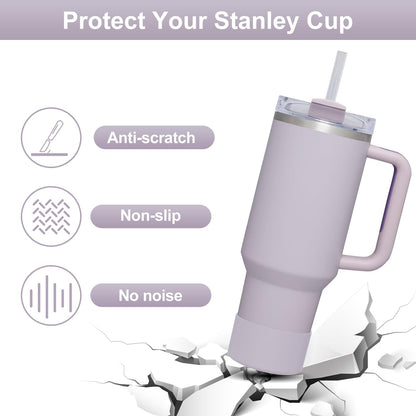 Affute Protective Silicone Boot for Stanley Quencher H2.0 40 30 20 oz & IceFlow Flip 30 20 oz, BPA Free Anti-Noise Anti-Scratch, Stanley Cup Protector Sleeve Cover Boot