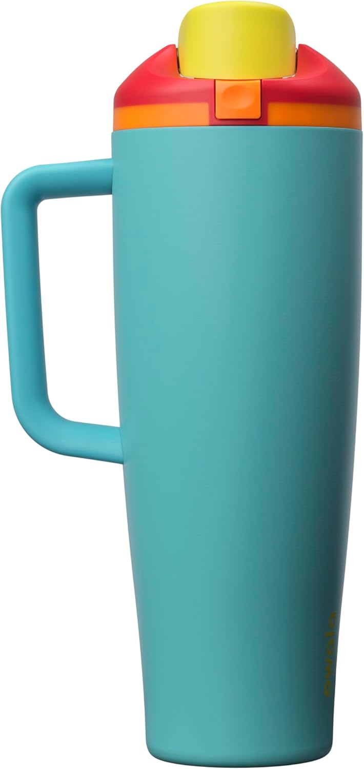 Owala FreeSip Tumbler - Stainless Steel - 40-oz. - Tan (Lightly Toasted)