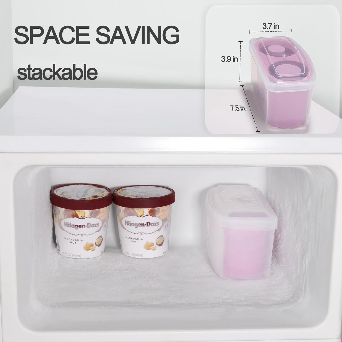 Ice Mold for Stanley Cup, Silicone Ice Cube Tray for Stanley Cup 30oz-40oz, Tumbler Ice Mold with Lid and Bin, Easy Release Cylinder Ice Cube Mold, 1 Pack, Eucalyptus