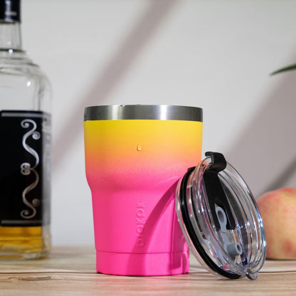 BJPKPK Tumbler With Handle And Straw Lid 40 oz Stainless Steel Insulated Coffee Tumbler Cups For Home, Office or Car,Turquoise