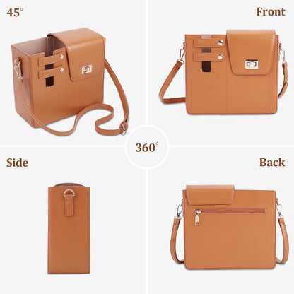 Stanley Purse Cup Holder Bag- Outdoor Portable Crossbody Bag for Stanley Cup Tumbler Purse