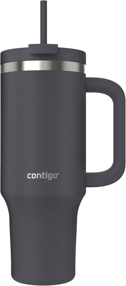 Contigo Streeterville 40oz Tumbler, Stainless Steel Vacuum Insulated, Leak-Proof, Cold for 29 Hours, Reef