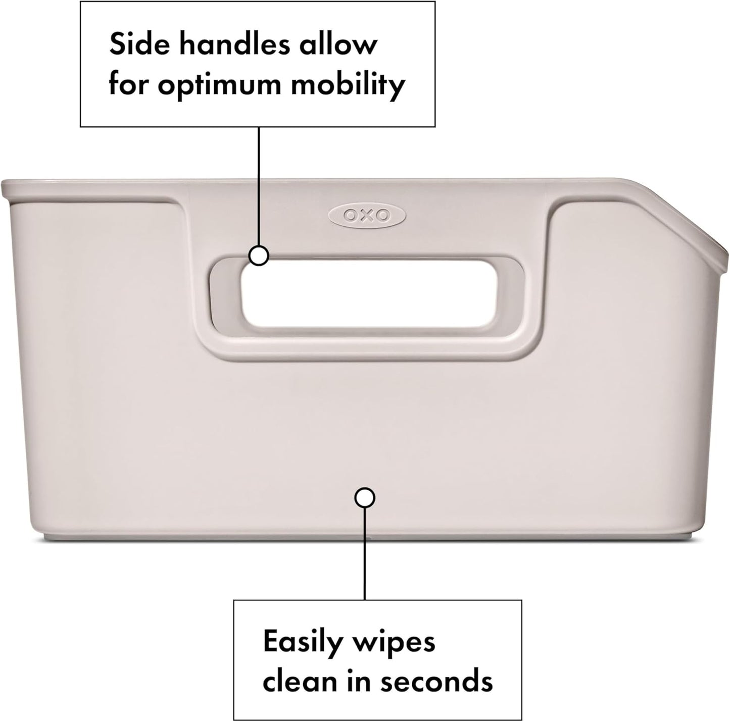 OXO Good Grips Water Bottle Organizer and Accessory Bin, Water Bottle Holder