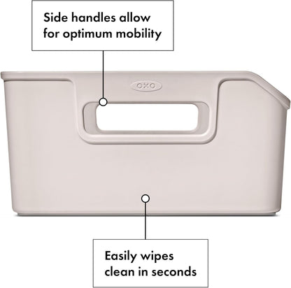 OXO Good Grips Water Bottle Organizer and Accessory Bin, Water Bottle Holder