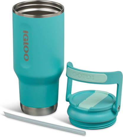 Igloo 20 oz Stainless Steel Tumbler | Sport Sipper Bottle | Thrift Pink