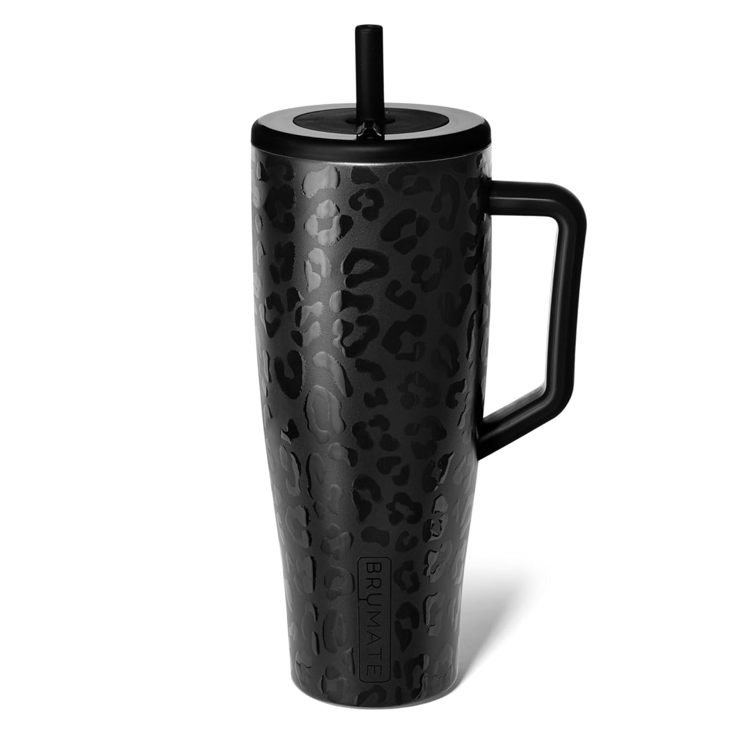 BrüMate Era 40 oz Tumbler with Handle & Straw | 100% Leakproof Insulated Water Bottle Tumbler with Lid & Flexible SoftSip Straw | Made of Stainless Steel | Cup Holder Friendly | 40oz (Nightfall Blue)
