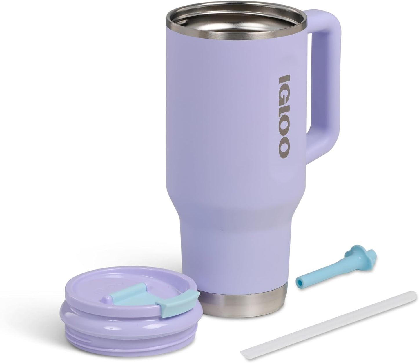 Igloo 20 oz Stainless Steel Tumbler | Sport Sipper Bottle | Thrift Pink