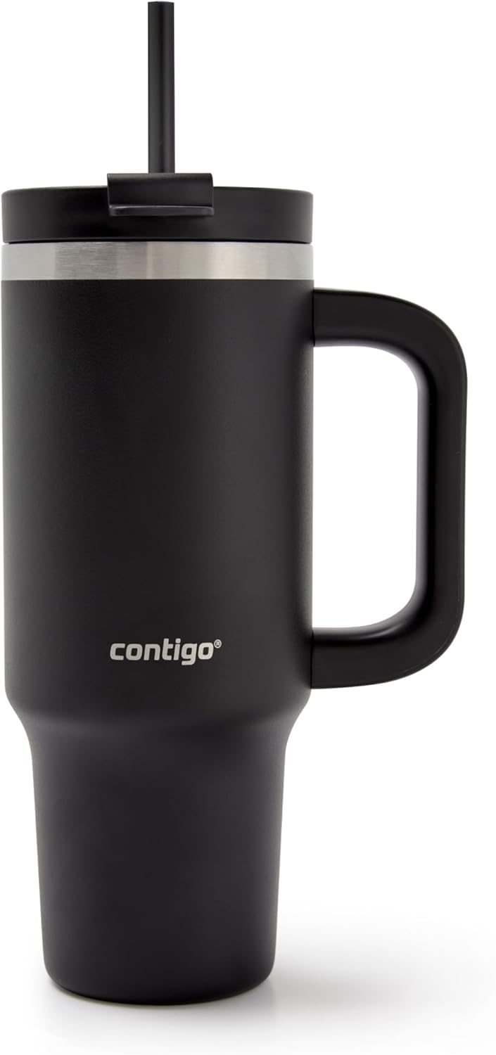 Contigo Streeterville 40oz Tumbler, Stainless Steel Vacuum Insulated, Leak-Proof, Cold for 29 Hours, Reef