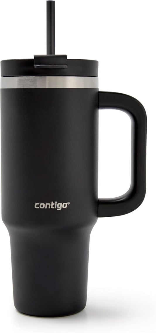 Contigo Streeterville 40oz Tumbler, Stainless Steel Vacuum Insulated, Leak-Proof, Cold for 29 Hours, Reef
