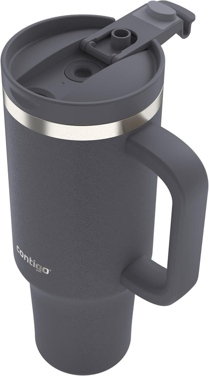 Contigo Streeterville 40oz Tumbler, Stainless Steel Vacuum Insulated, Leak-Proof, Cold for 29 Hours, Reef