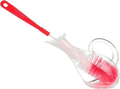 ALINK 17 inch Extra Long Bottle Cleaning Brush Cleaner for Washing Narrow Neck Beer/Wine/Thermos, Brewing Bottles, Hummingbird Feeder