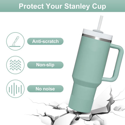 Affute Protective Silicone Boot for Stanley Quencher H2.0 40 30 20 oz & IceFlow Flip 30 20 oz, BPA Free Anti-Noise Anti-Scratch, Stanley Cup Protector Sleeve Cover Boot
