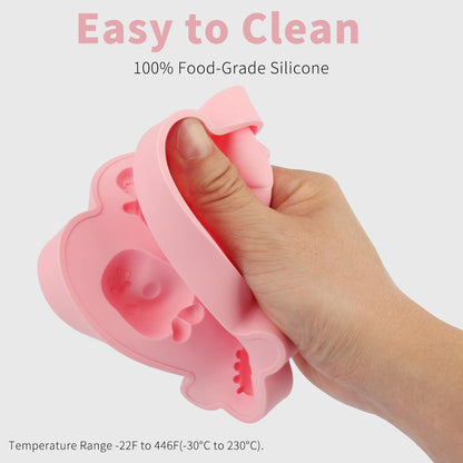 Fu Store Ice Cube Tray Shell Silicone Ice Cube Trays with Cute Marine Life Shapes Cubes Easy to Release Perfect for Freezer Home, Kitchen, Drinks, Cocktail, Coffee, Chocolate Mold (Blue)