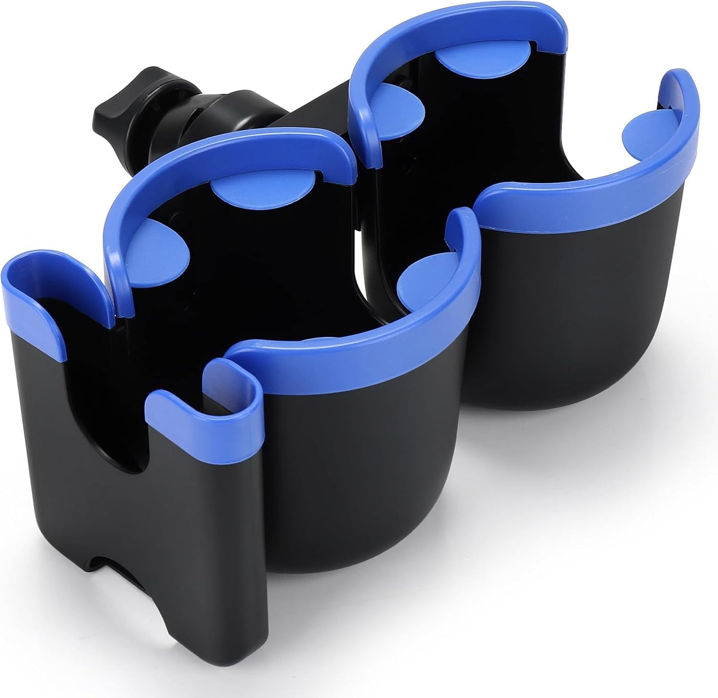 Accmor Stroller Cup Holder with Phone Holder, Bike Cup Holder, Universal Cup Holder for Uppababy Nuna Doona Strollers, 2-in-1 Cup Holder for Walker, Wheelchair, Scooter - Colors B