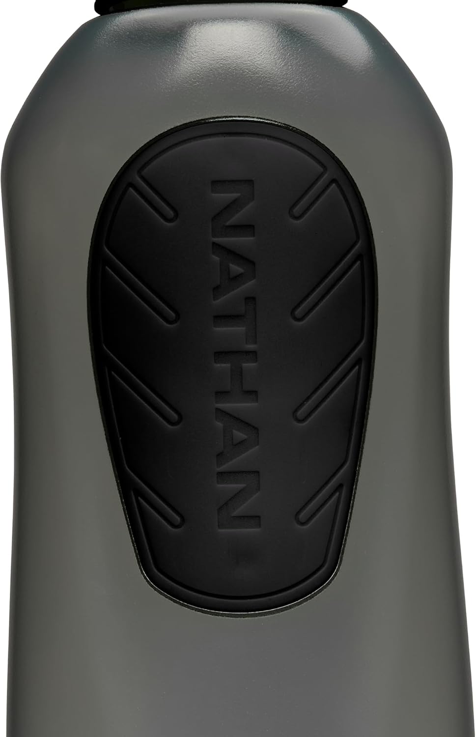 Nathan SpeedDraw 2 Insulated Handheld Running Water Bottle Flask 18oz – Double-Wall Insulation, Ergonomic Grip, Blast Valve Cap, Phone & Key Storage Pockets, Reflective Design