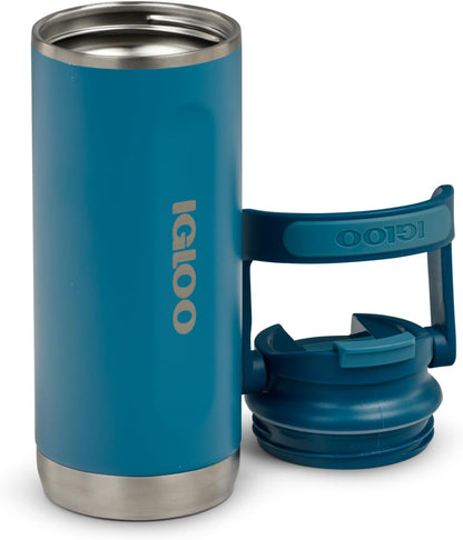 Igloo 20 oz Stainless Steel Tumbler | Sport Sipper Bottle | Thrift Pink