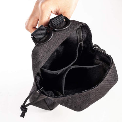 Upgraded Sports Water Bottles Pouch Bag, Tactical Drawstring Molle Water Bottle Holder Tactical Pouches, Travel Mesh Water Bottle Bag Tactical Hydration Carrier