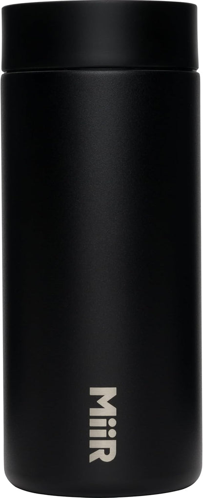 MiiR 360 Traveler, Stainless Steel Double-Wall Vacuum Insulated Tumbler - Leakproof 360 Lid for Easy Sipping on the Go; Perfect for Hot & Cold Drinks