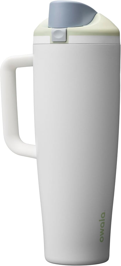 Owala FreeSip Tumbler - Stainless Steel - 40-oz. - Tan (Lightly Toasted)