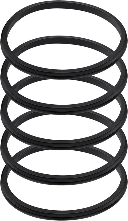5 Pcs Black Replacement Lid Seal Gaskets,Rubber Seal Replacement Gasket for Lid forStainless Steel Insulated Tumbler Mugs (30oz)