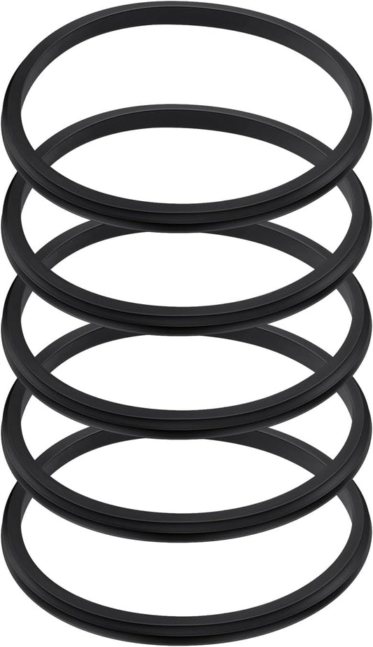 5 Pcs Black Replacement Lid Seal Gaskets,Rubber Seal Replacement Gasket for Lid forStainless Steel Insulated Tumbler Mugs (30oz)
