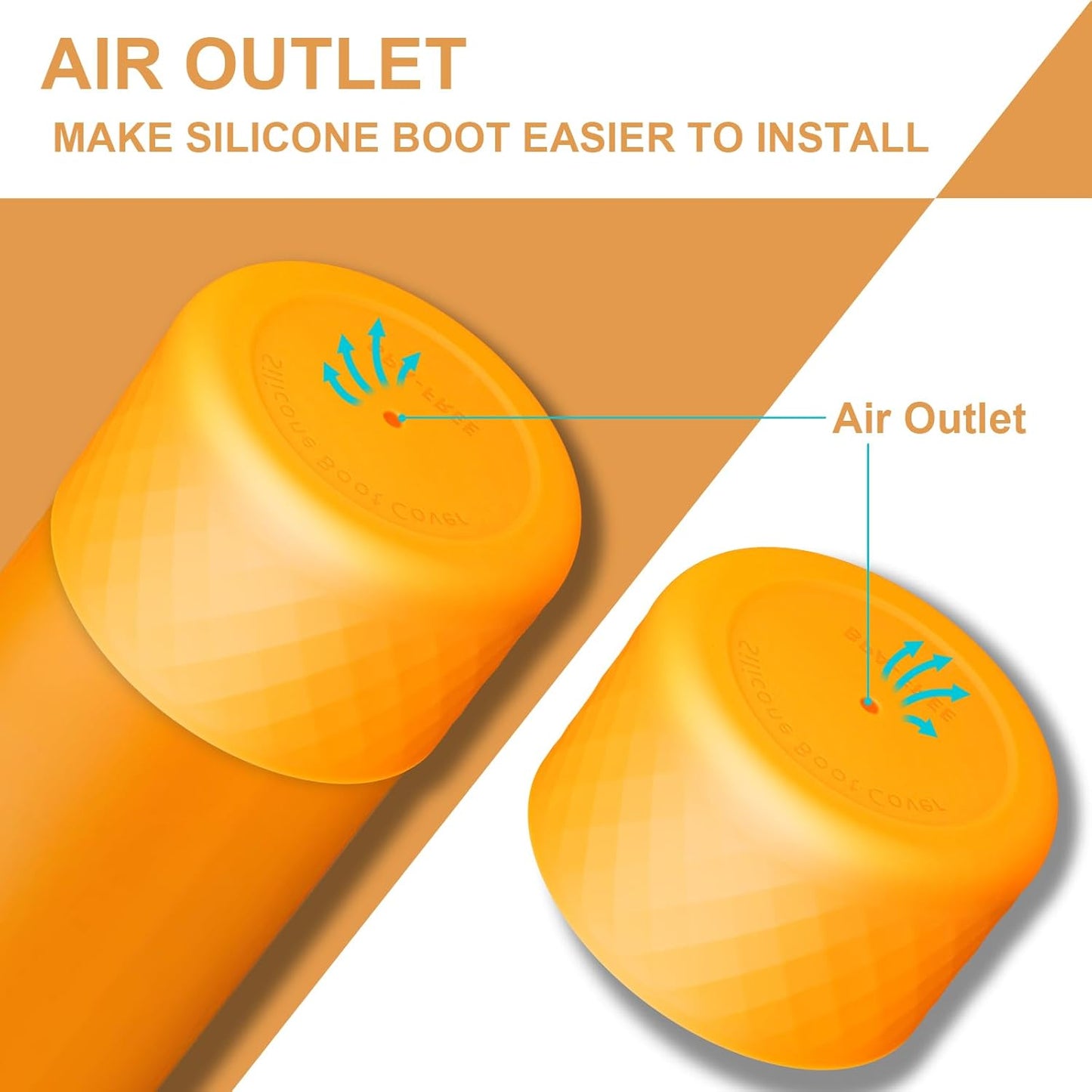 Silicone Boot for Owala 40 oz Tumbler with Handle, Anti-Slip Protective Sleeve for Stainless Steel Triple Layer Insulated Travel Tumbler Accessories