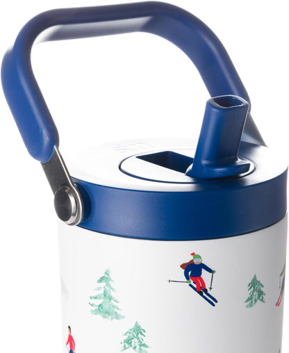 Simple Modern Trek Pivot | 40oz Flip Straw Tumbler with Handle | Water Bottle & Boot | Interchangeable Straw & Chug Lids | Insulated Stainless Steel Jug | Gym Sports Outdoors | Forest - Colors B