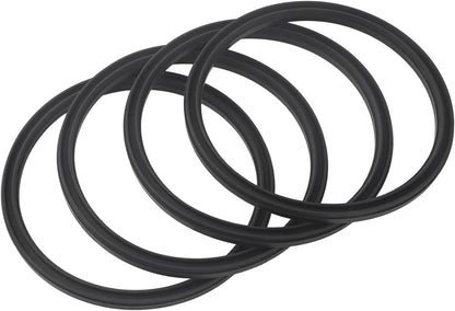 4 Pack Rubber Seal Replacement Compatible with Yeti 20/30 Oz Tumbler Lid, O Ring Gasket for Yeti 10/14 OZ Mug Lid Replacement Silicone Seal Parts