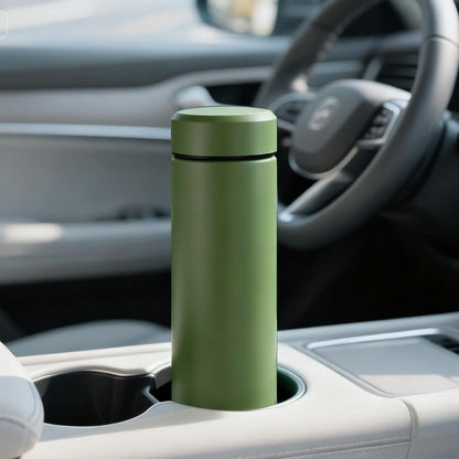 PARACITY Insulated Water Bottle,15 oz Stainless Steel Thermo, Double Wall Vacuum Water Bottle, Metal Water Bottle Keeps Hot for 12 Hrs, Cold for 24 Hrs, for Coffee, Drinks