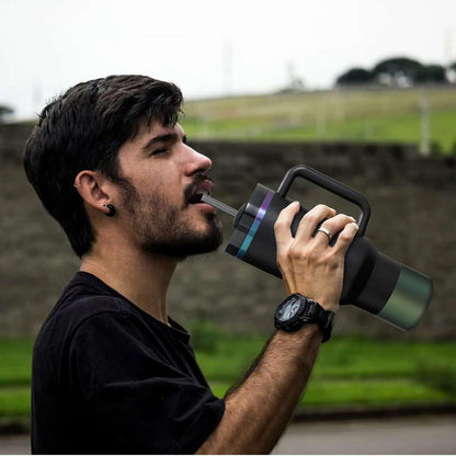 Chameleon Silicone Water Bottle Boot, Compatible with Stanley & Hydro Flask Tumbler 2.8-2.95in Bottom Anti-Slip Protector Rubber Sleeve