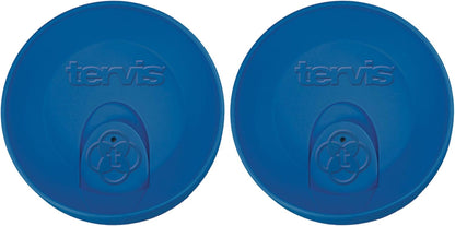 Tervis Travel Lid Made in USA Double Walled Insulated Tumbler Travel Cup Keeps Drinks Cold & Hot, Fits 16oz Tumblers, Navy