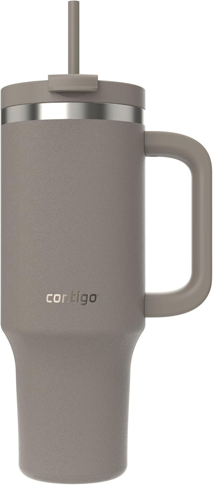 Contigo Streeterville 40oz Tumbler, Stainless Steel Vacuum Insulated, Leak-Proof, Cold for 29 Hours, Reef