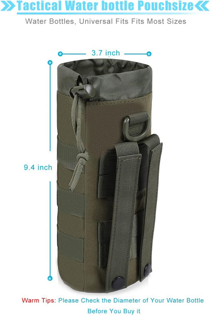 Molle Water Bottle Holder, Water Molle Attachments, Molle Water Bottle Pouch, Tactical Backpack Attachment Pouches
