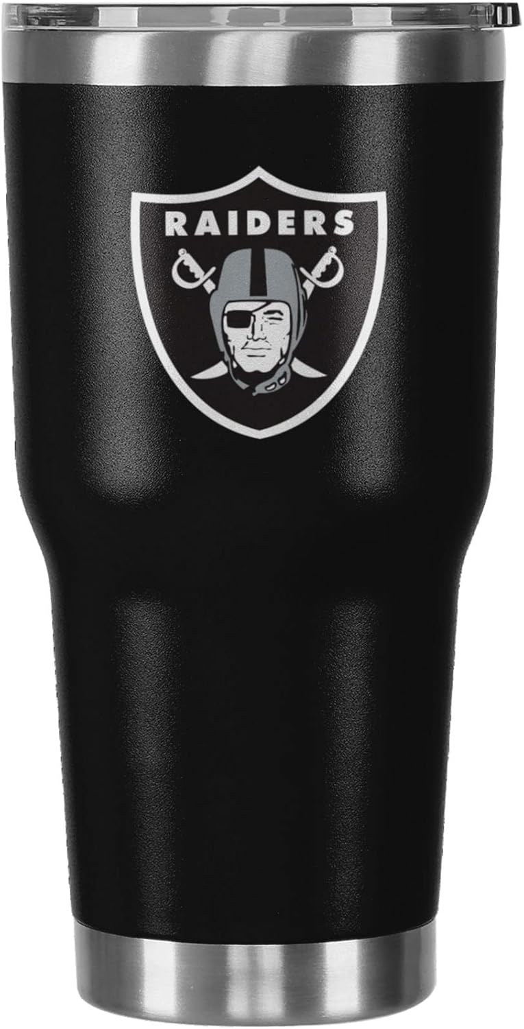 FOCO NFL Team Logo 30oz Insulated Stainless Steel Travel Mug Tumbler