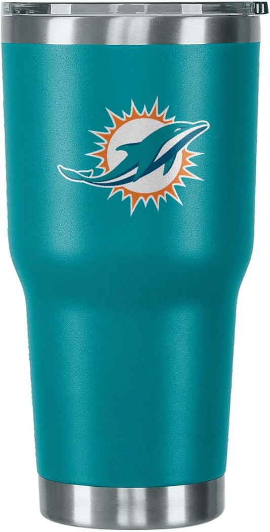FOCO NFL Team Logo 30oz Insulated Stainless Steel Travel Mug Tumbler