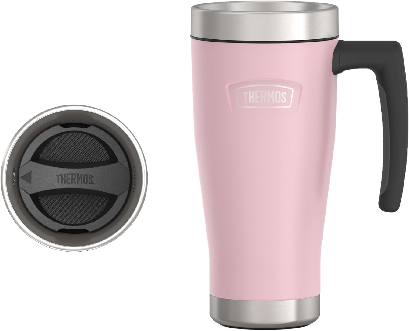 THERMOS ICON SERIES, Stainless Steel Mug, Granite, 16 oz