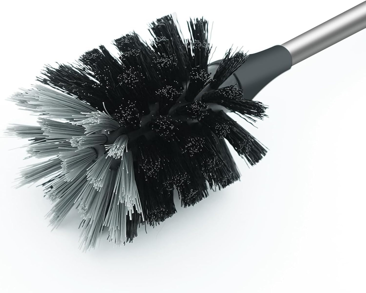 Long Bottle Brush, 17 in Bendable Cleaner Brushes for Cleaning Neck Beer Bottles, Wine, Baby Bottles, Water Bottles, Tumblers, Flask, Bird Feeder, Vase, Pipes and Brewing Supplies Black/1Pack